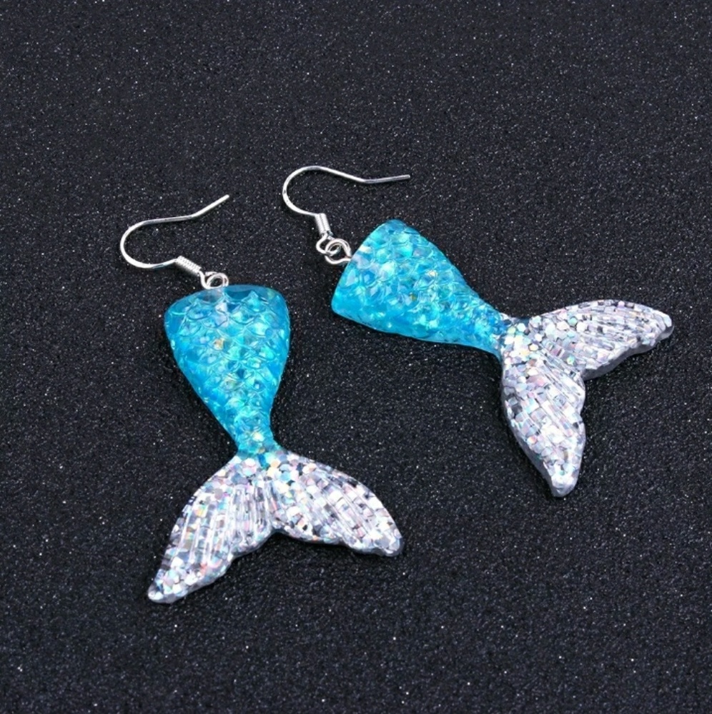 Mermaid Tail Earrings